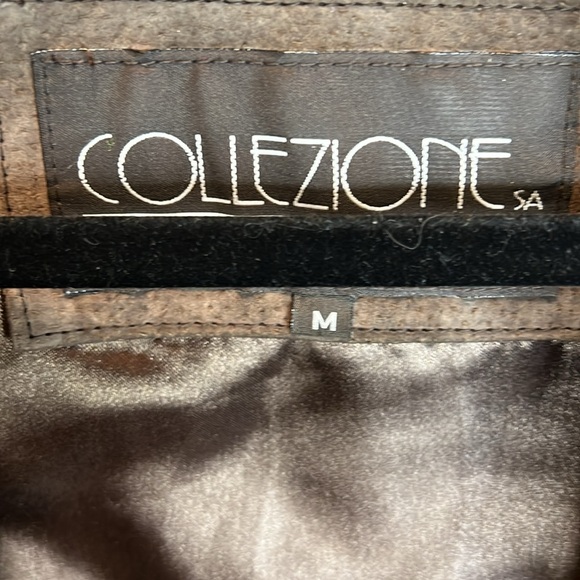 Collezione sa Leather Jacket Size Medium - Picture 4 of 15